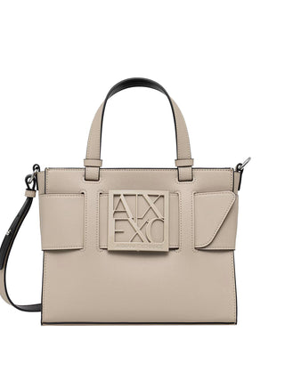 A|X Armani Exchange Borsa Donna Mod. 942690 0A874 U6208 Panna