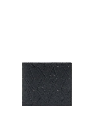 A|X Armani Exchange Portafoglio Uomo Mod. XM000167 AF12133 UC001 Nero