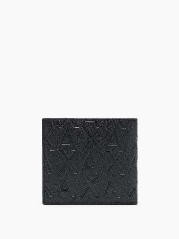 A|X Armani Exchange Portafoglio Uomo Mod. XM000167 AF12133 UC001 Nero