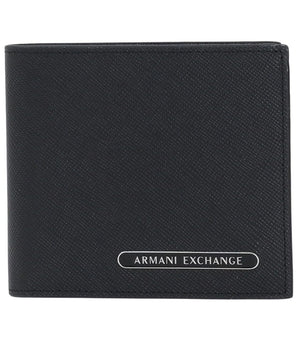 A|X Armani Exchange Portafoglio Uomo Mod. XM000167 AF12702 UC001 Nero