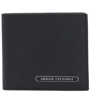 A|X Armani Exchange Portafoglio Uomo Mod. XM000167 AF12702 UC001 Nero