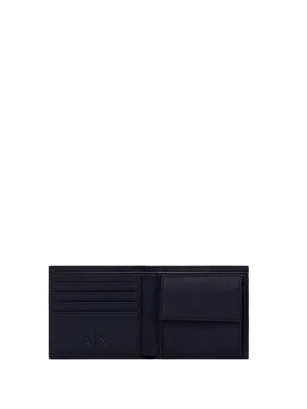 A|X Armani Exchange Portafoglio Uomo Mod. XM000167 AF26662 UC001 Nero