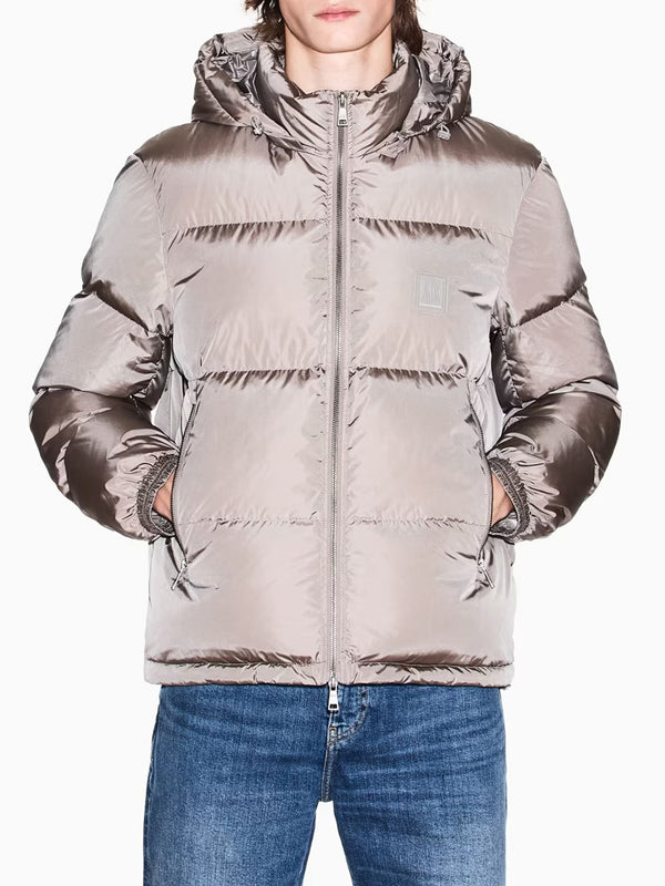 A|X Armani Exchange Giubbotto corto Uomo Mod. XM000348 AF12286 U6107 Tortora