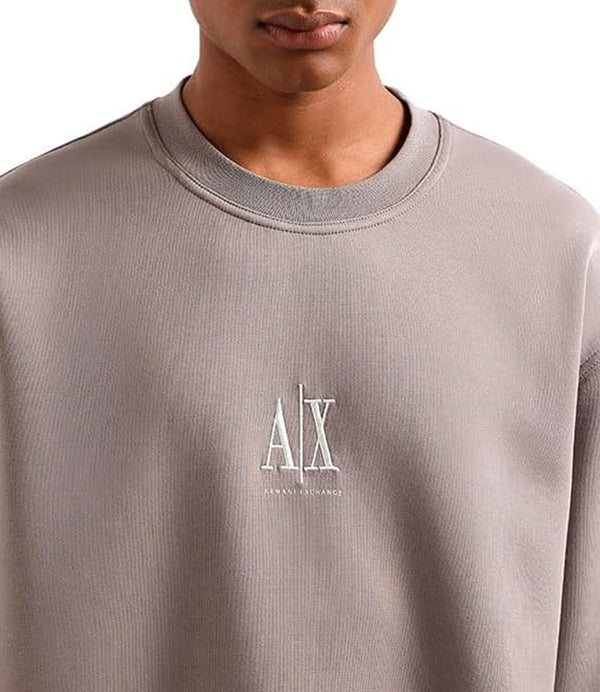A|X Armani Exchange Felpa Girocollo Uomo Mod. XM000368 AF10818 U6107 Sabbia