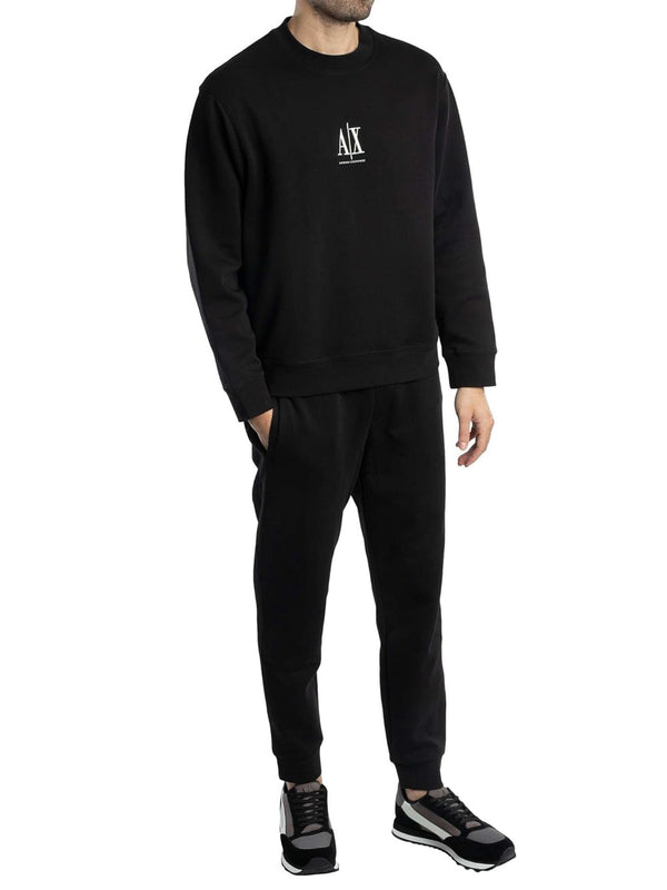 A|X Armani Exchange Felpa G Uomo Mod. XM000368 AF10818 UC001 Nero