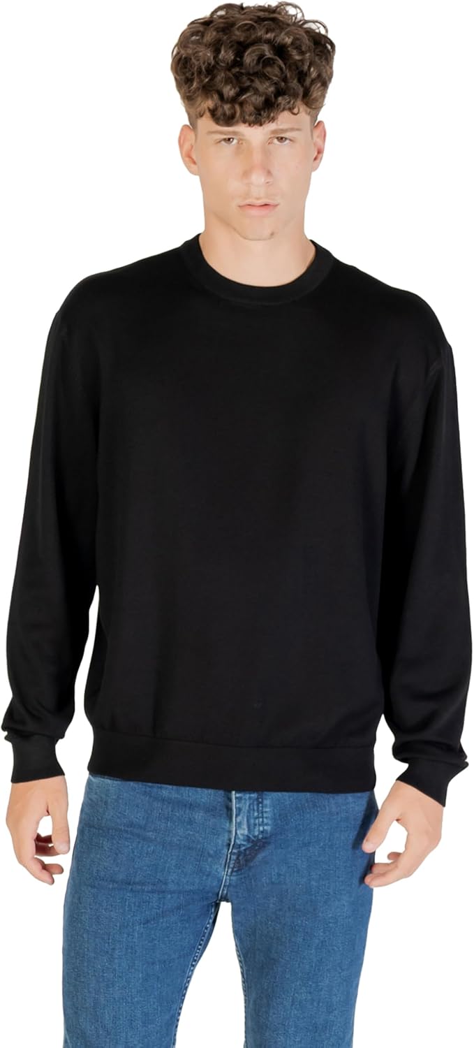 A|X Armani Exchange Maglione Girocollo Uomo Mod. XM001278 AF10454 UC001 Nero