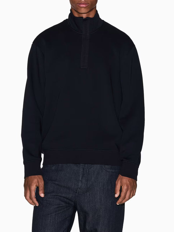 A|X Armani Exchange Felpa Zip Uomo Mod. XM001295 UC001 Nero