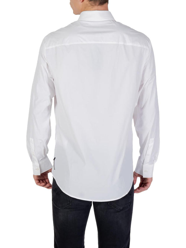 A|X Armani Exchange Camicia m/l Uomo Mod. XM001567 AF19193 U0009 Bianco
