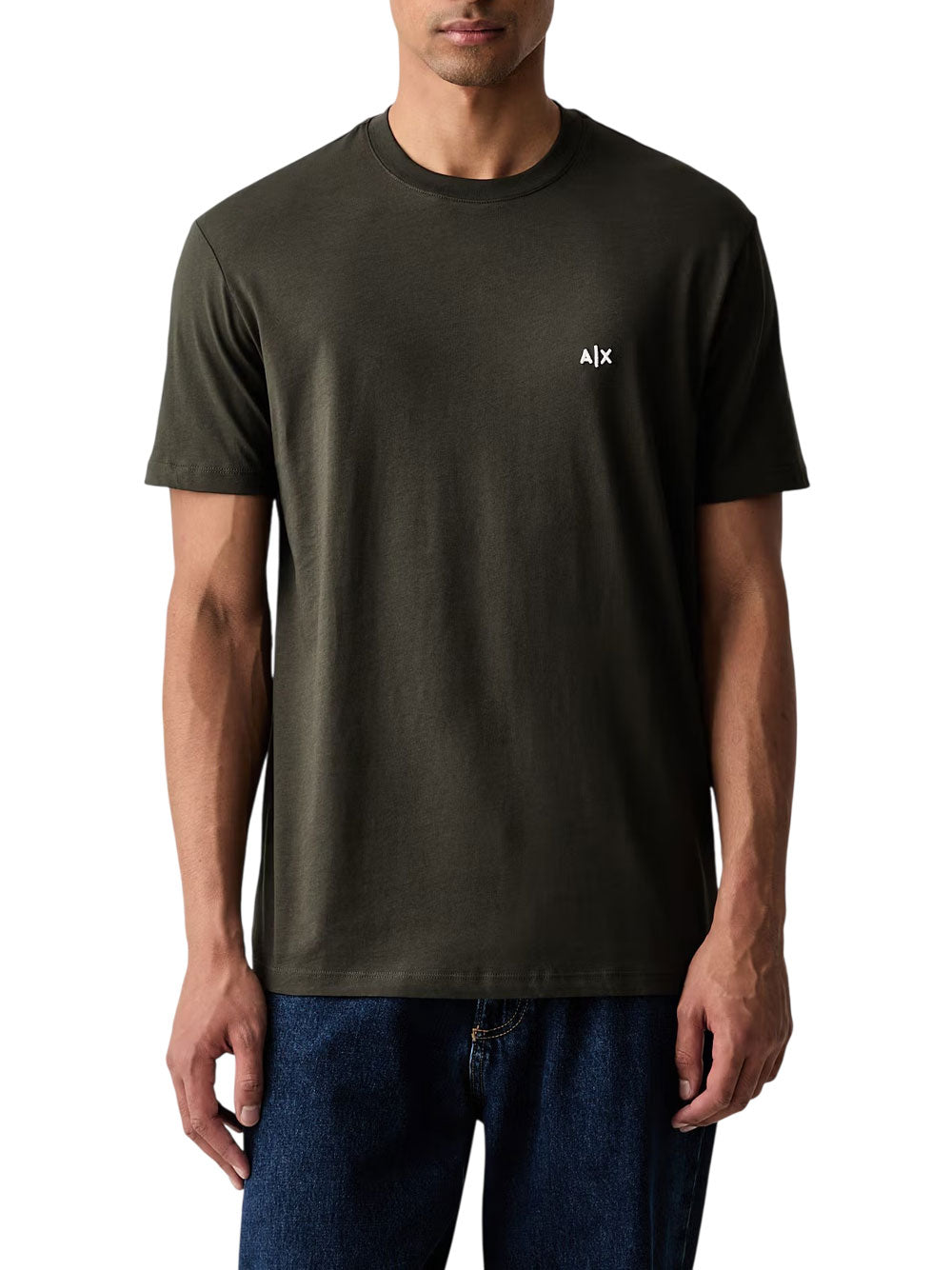 A|X Armani Exchange T-shirt Uomo Mod. XM001568 AF10358 U8123 Verde