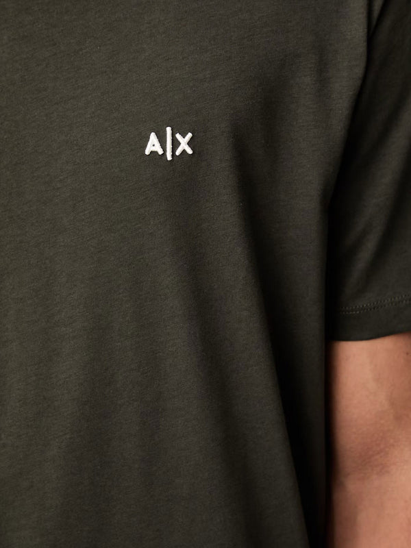 A|X Armani Exchange T-shirt Uomo Mod. XM001568 AF10358 U8123 Verde