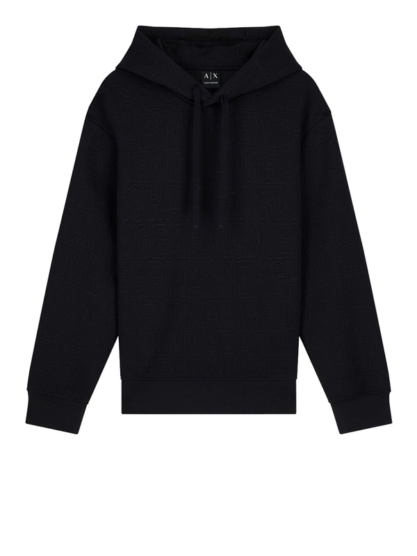 A|X Armani Exchange Felpa cappuccio Uomo Mod. XM002906 AF21862 UC001 Nero