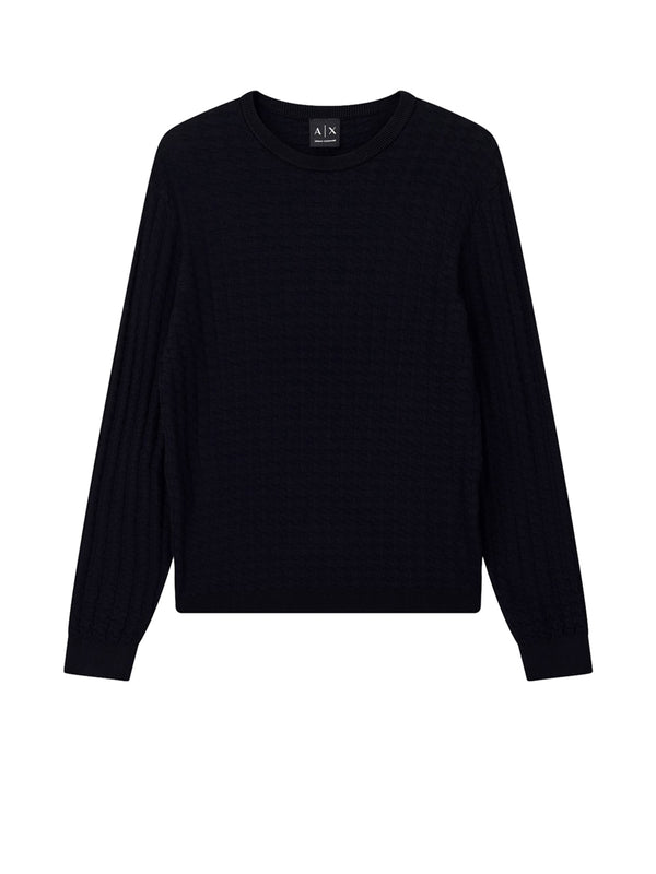 A|X Armani Exchange Maglione Girocollo Uomo Mod. XM002988 AF10454 FB535 Blu