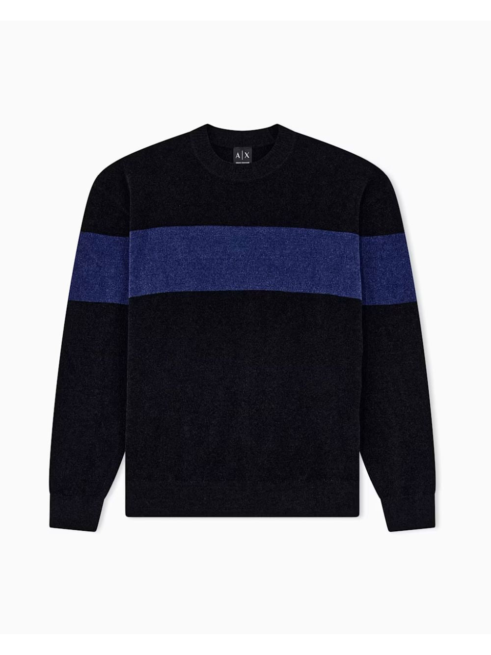 A|X Armani Exchange Maglione Girocollo Uomo Mod. XM003001 AF27005 MC663 Nero