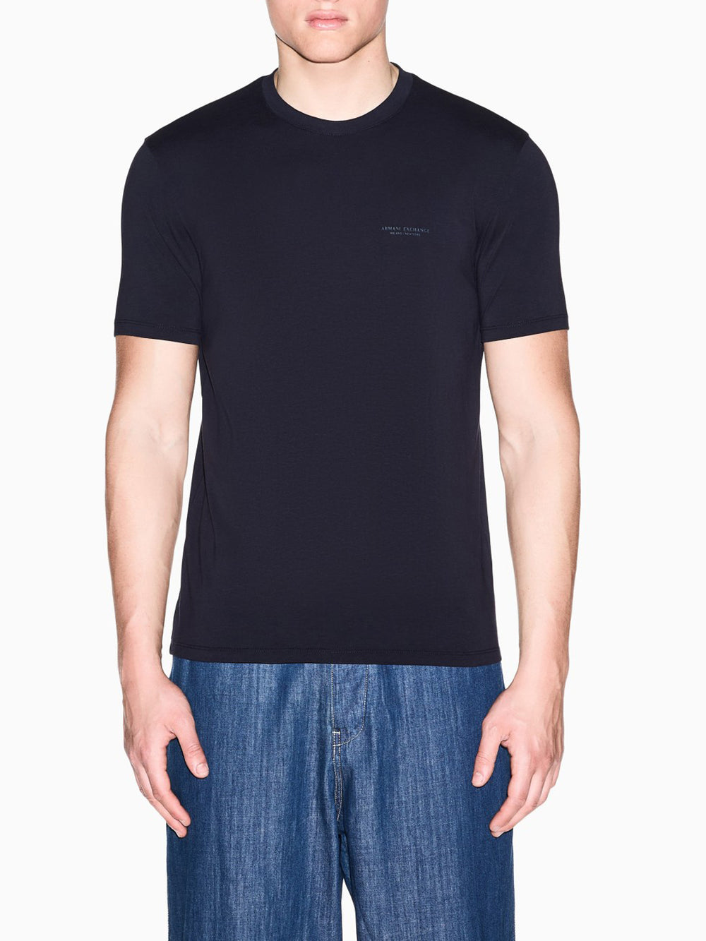 A|X Armani Exchange T-shirt Uomo Mod. XM003141 AF26650 UB101 Blu