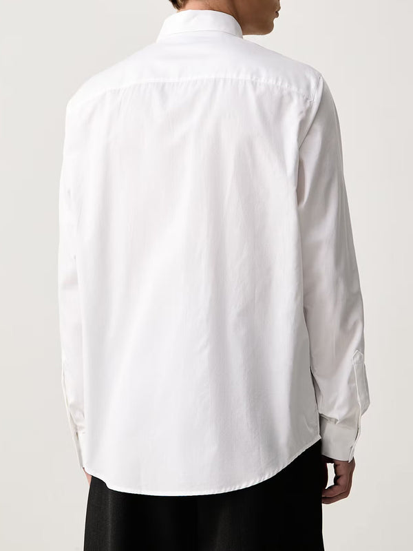 A|X Armani Exchange Camicia m/l Uomo Mod. XM003251 AF27110 U0009 Bianco