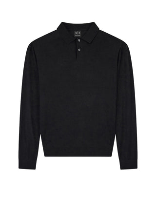 A|X Armani Exchange Polo Manica Lunga Uomo Mod. XM003569 AF28778 U8128 Moro