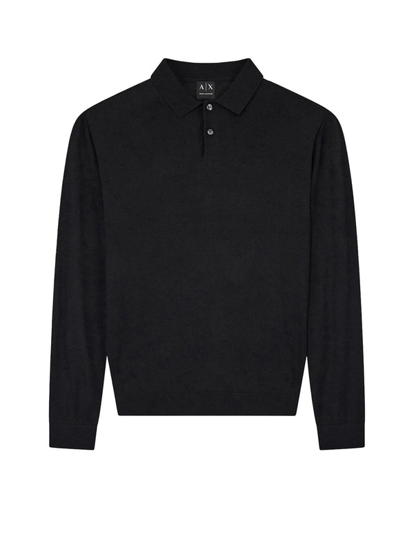 A|X Armani Exchange Polo Manica Lunga Uomo Mod. XM003569 AF28778 U8128 Moro