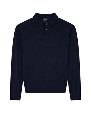 A|X Armani Exchange Polo M/L Uomo Mod. XM003569 AF28778 UB101 Blu