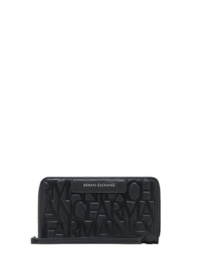 A|X Armani Exchange Portafoglio Donna Mod. XW001606 AF15744 UC001 Nero