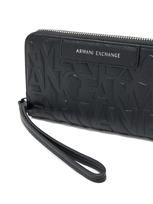 A|X Armani Exchange Portafoglio Donna Mod. XW001606 AF15744 UC001 Nero