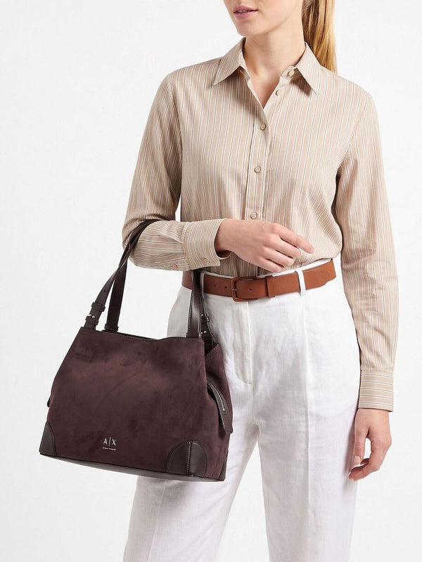 A|X Armani Exchange Borsa Donna Mod. XW002603 AF22666 U6032 Moro