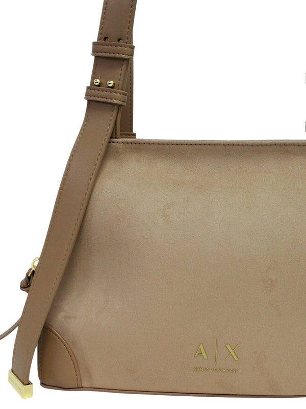 A|X Armani Exchange Borsa Donna Mod. XW002604 AF22666 U6186 Cammello