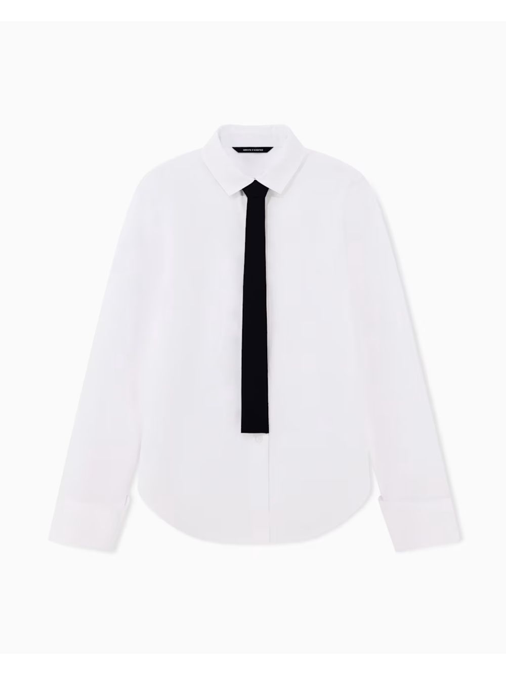 A|X Armani Exchange Camicia Manica Lunga Donna Mod. XW002951 AF25762 U0002 Bianco
