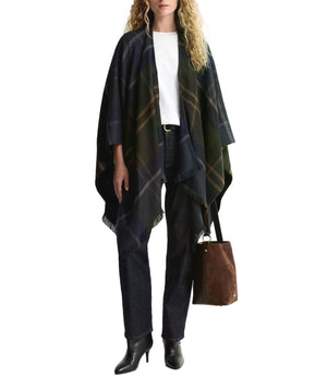 Barbour Scialle UNISEX Mod. LSC0502 TN43 Grigio/verde