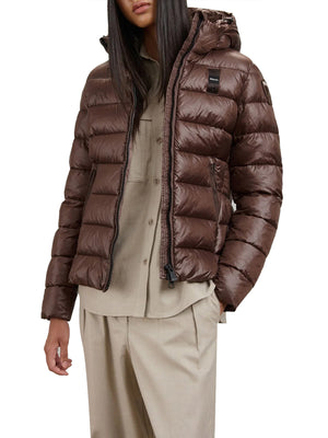 Blauer Giubbotto corto Donna Mod. BLDC02070CAROLL 6648 30B Marrone