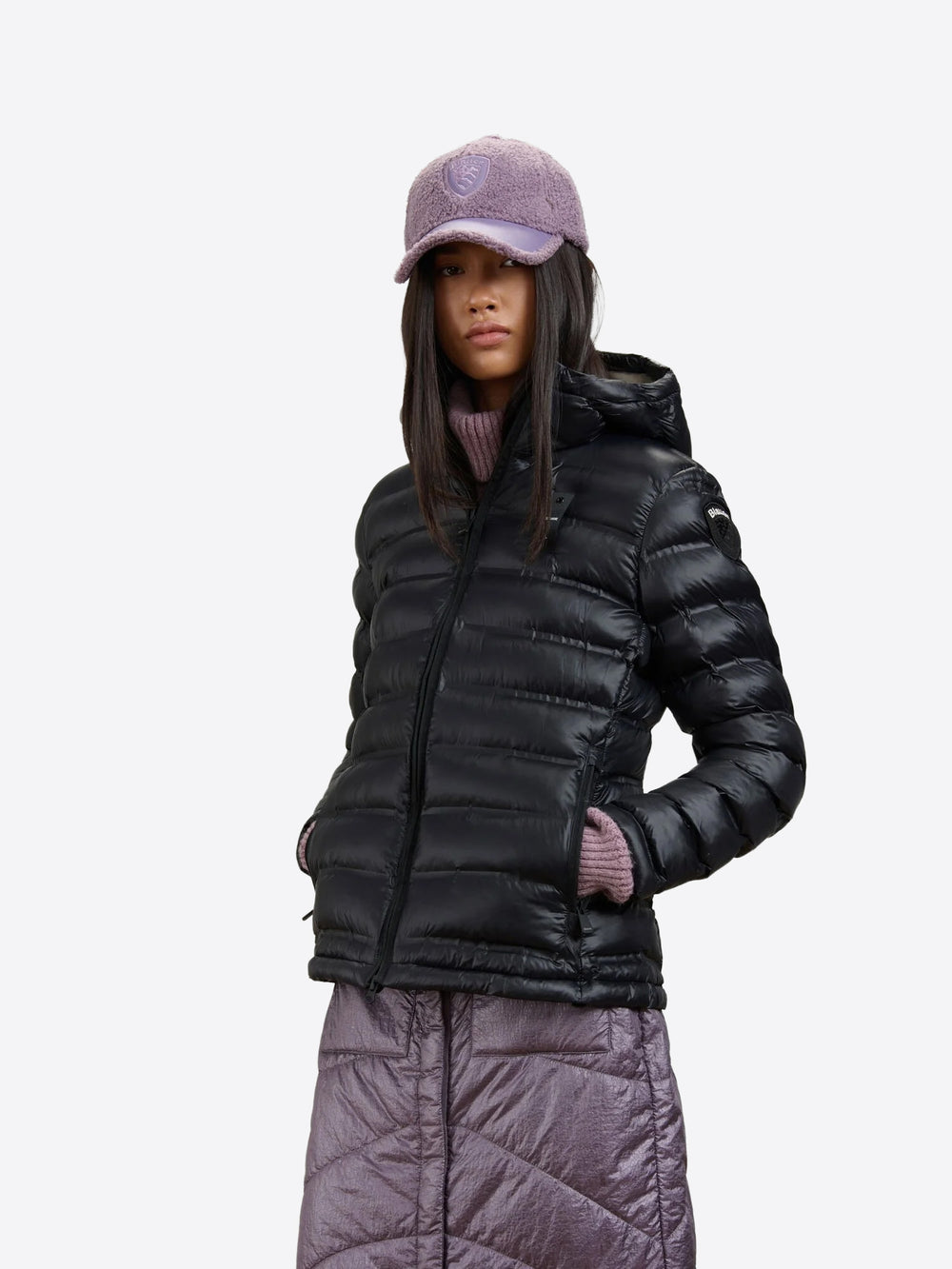 Blauer Giubbotto corto Donna Mod. BLDC02221ELLIS 7284 999 Nero