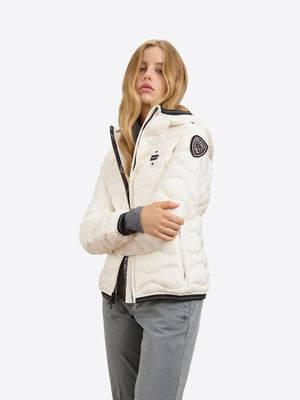 Blauer Giubbotto corto Donna Mod. BLDC03033CAMELIA 6047 100B Bianco