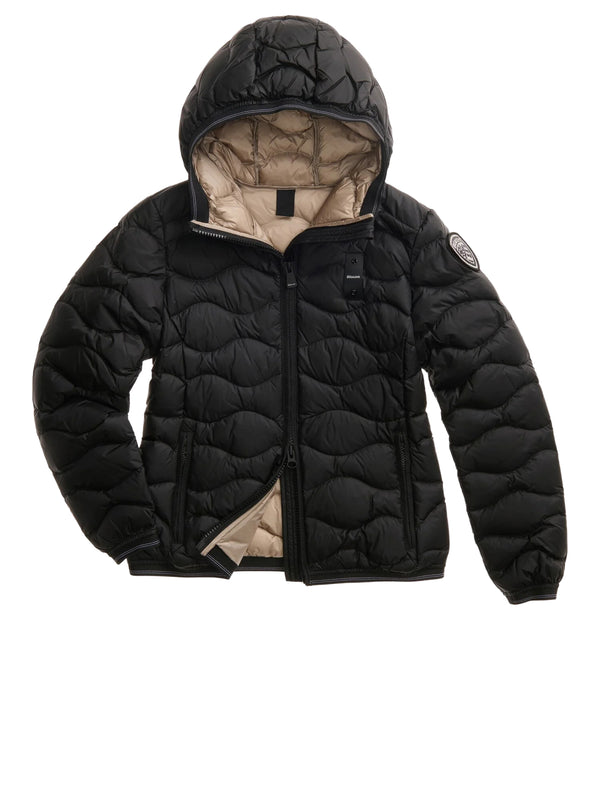 Blauer Giubbotto corto Donna Mod. BLDC03033CAMELIA 6047 999 Nero