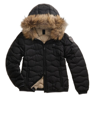 Blauer Giubbotto corto Donna Mod. BLDC03034ALDIE 6047 999 Nero
