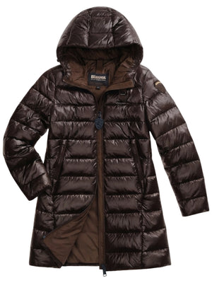 Blauer Giubbotto lungo Donna Mod. BLDK02073ADELAIDE 6648 30B Moro