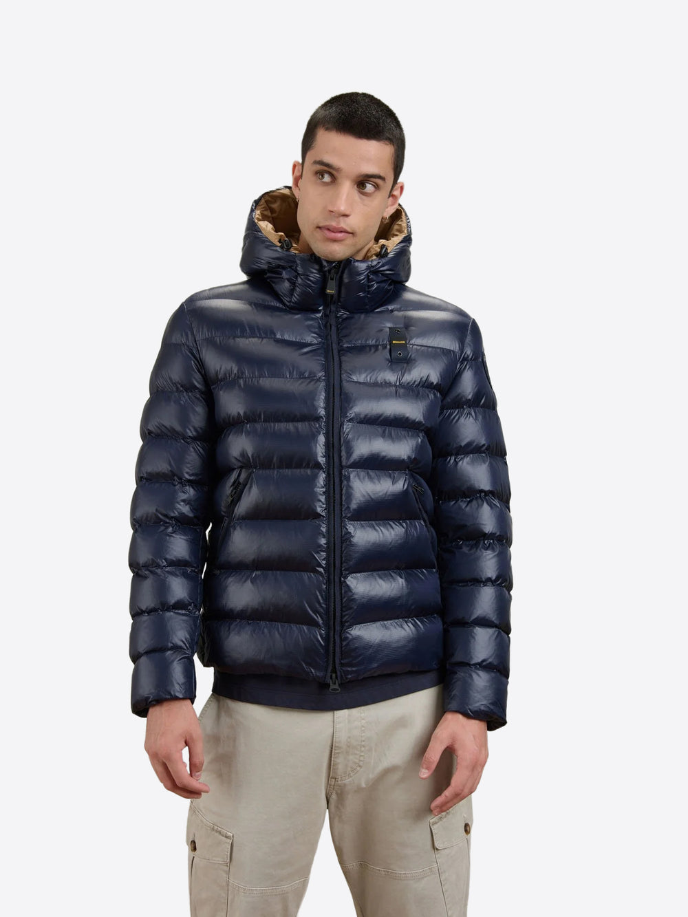 Blauer Giubbotto corto Uomo Mod. BLUC02054ADAMS 5958 888 Blu