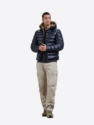 Blauer Giubbotto corto Uomo Mod. BLUC02054ADAMS 5958 888 Blu