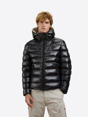Blauer Giubbotto corto Uomo Mod. BLUC02054ADMS 5958 999 Nero
