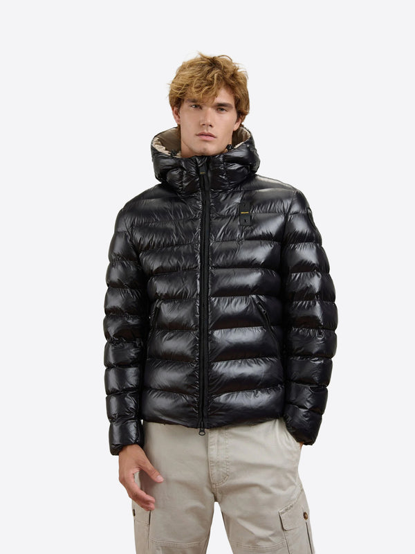 Blauer Giubbotto corto Uomo Mod. BLUC02054ADMS 5958 999 Nero