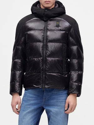 Blauer Giubbotto corto Uomo Mod. BLUC02352KIERNAN 5958 999 Nero