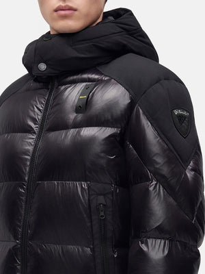 Blauer Giubbotto corto Uomo Mod. BLUC02352KIERNAN 5958 999 Nero