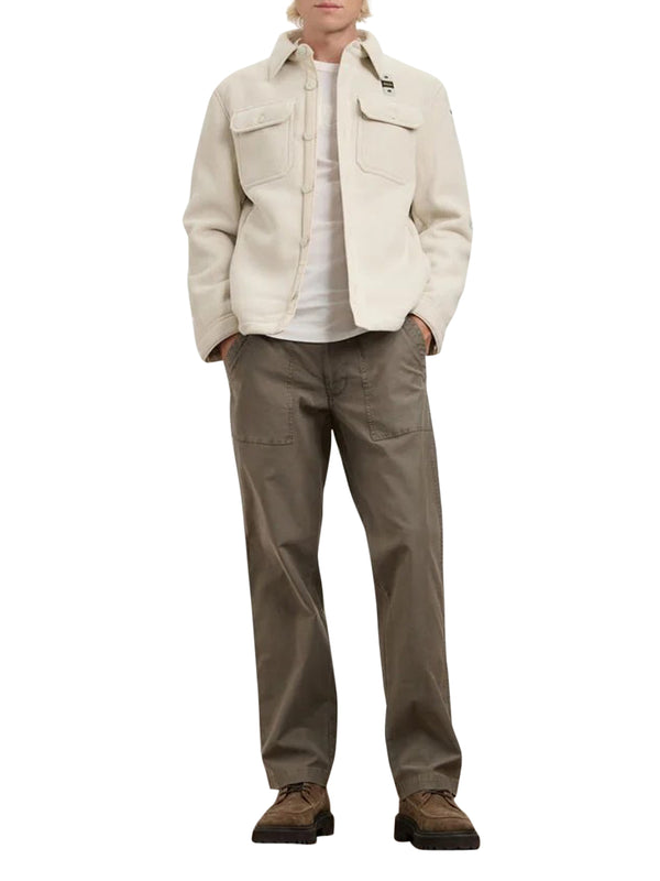 Blauer Giubbotto corto Uomo Mod. BLUC04254EUGENE 7686 303 Beige