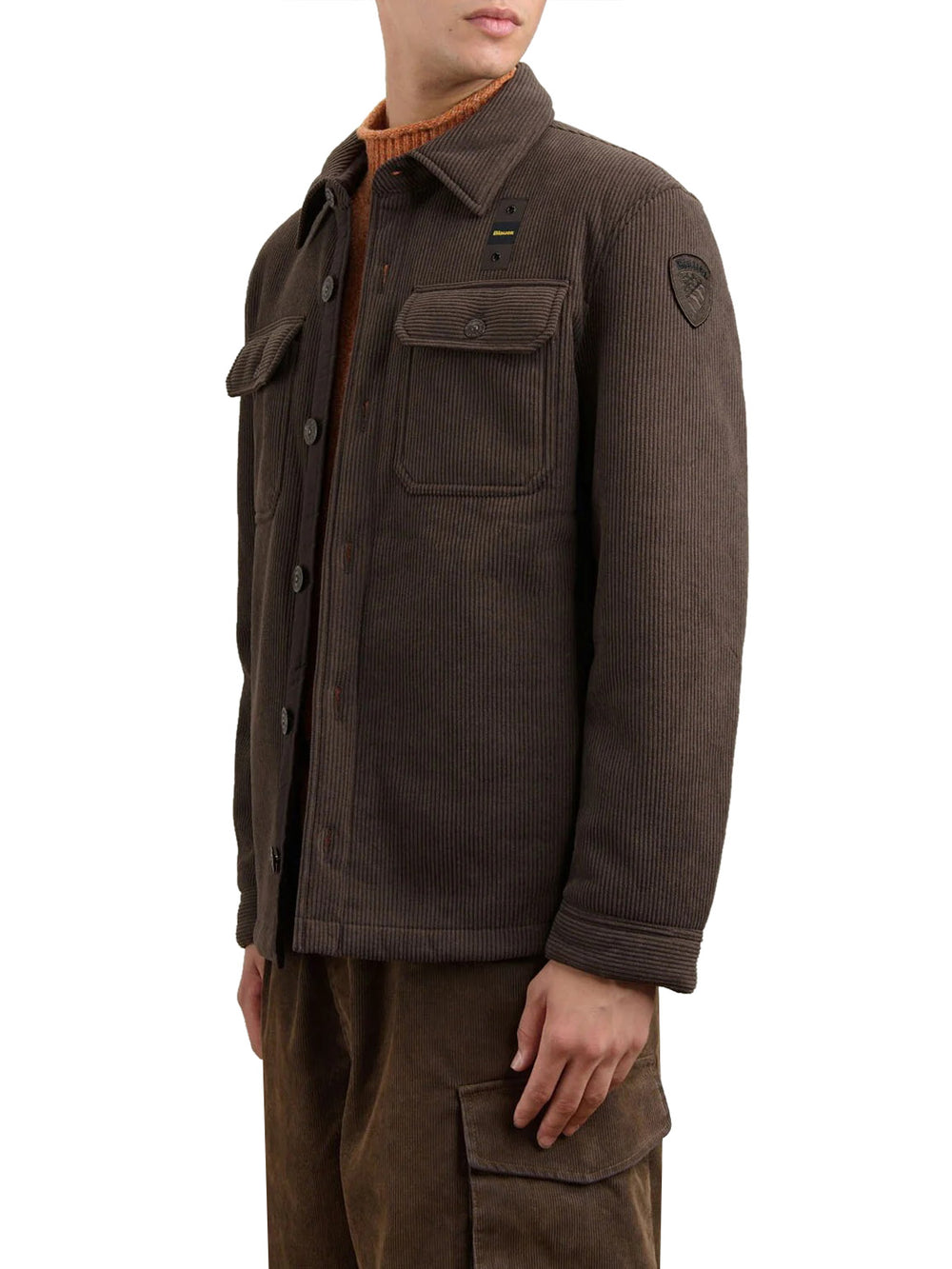 Blauer Giubbotto corto Uomo Mod. BLUC04254EUGENE 7686 30B Moro