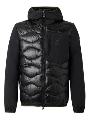 Blauer Giubbotto corto Uomo Mod. BLUC08068ALBERT 6355 999 Nero