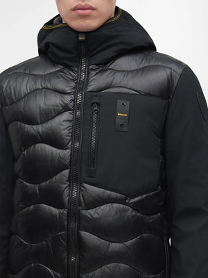 Blauer Giubbotto corto Uomo Mod. BLUC08068ALBERT 6355 999 Nero