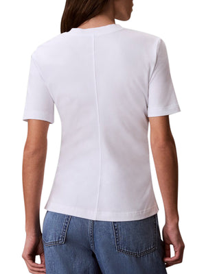 Calvin Klein Jeans T-shirt Donna Mod. LV047G808G YAF Bianco