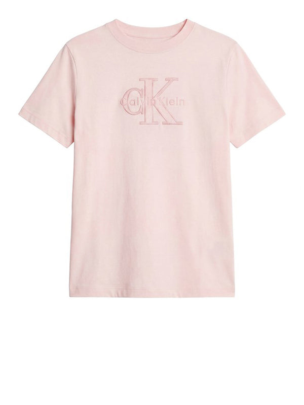 Calvin Klein Jeans T-shirt Donna Mod. LV047G829G VG3 Rosa