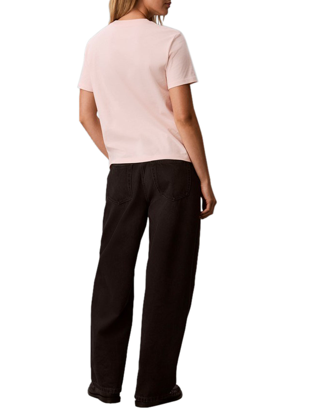 Calvin Klein Jeans T-shirt Donna Mod. LV047G829G VG3 Rosa