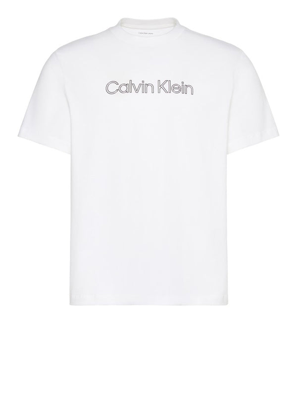 Calvin Klein Jeans T-shirt Uomo Mod. LV04LG812G YAF Bianco