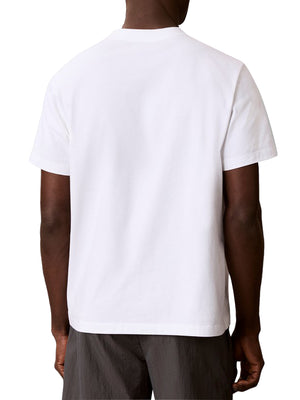 Calvin Klein Jeans T-shirt Uomo Mod. LV04LG812G YAF Bianco