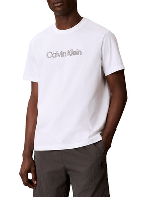 Calvin Klein Jeans T-shirt Uomo Mod. LV04LG812G YAF Bianco